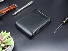 Handcrafted Leather Wallet For Men  Premium Quality Bifold Leather Wallet Gift