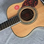 Custom B-band Acoustic Electric Guitar Koa Back side B1g Eq