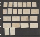 New Zealand Stamp Collection 1874-1960 23 Used Unsorted  Basic Cat  Value  70 0