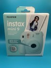 Fujifilm Instax Mini 9 Ice Blue Instant Film Camera With Case  new 