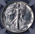 1941-s Walking Liberty 50c Half Dollar Ngc Ms 65 Looks Proof Like