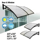 Outdoor Door Window Awning Canopy Porch Sun Front Shade Shelter Patio Cover Usa