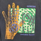 Genesis T-shirt Invisible Touch Vintage 1987 Tour Single Stitch Adult M 38-40