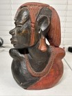 African Hand Carved Wood Tribal Sculpture 10t 7 5w Magnificent Detailing 3 5lbs