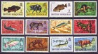 British Honduras 1968 Sc 214-225 Mnh Set Fish Animal