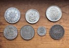 World Silver Coins Lot Of 7      1894 - 1964