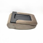 2000-2006 Chevy Gmc Silverado Sierra Center Console Arm Rest Cloth Brown Oem