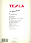 Tesla Guitar Tab Edition Sheet Music Songbook The Great Radio Controversy Poster