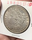 1880 S Morgan Silver Dollar Coin