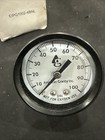 100 Psi Water Pressure Gauge 2  Dial Brass 1 4  Male Npt Well Pump Or Air Guage
