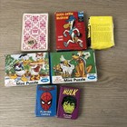    Lot Of 8 Different - Vintage Childrens Card Games   Puzzles- 1960 s