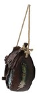Southwestern Indian Feathers Cowboy Horse Saddle Hanging Birdhouse Bird Feeder