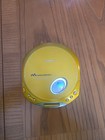 Sony Walkman D-e350 Gold  Esp Max Portable Cd Player Tested Works 