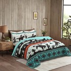 3 Piece Southwestern Cowboy Quilt Set Rustic Bedspread With Western Flair