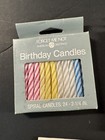 Vintage Birthday Candles Forget-me-not And American Greetings Lot Of 5 Boxes