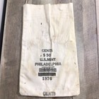 Vintage Bank Canvas U s  Mint Philadelphia 1970s Money Bag   Empty