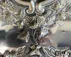 Silber   Fleming England Antique 1876 Silver Plate Bride   s Basket