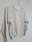 True Vtg 60s Thrashed Sweatshirt Pit Gusset Blank Wht Usa Crew Neck Distressed