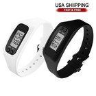 Step Counter Tracker Watch Calorie Distance Pedometer Fitness Tracker Watch