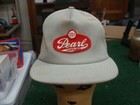 Pearl Lager Beer Vintage Mesh Trucker Style Hat Cap Snap-back Gray Color