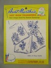 3 Hot Iron And Embroidery Transfers Patterns Aunt Martha   s   Simplicity Used