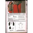 Vintage Simplicity 9057 Sewing Pattern Misses Pullover Tunic Tie Belt Size 10-14