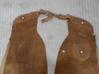 Vintage Kids childs Chaps Leather Western Cowboy Unbranded