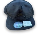 Air Jordan Youth Pro Cap Black All Over 23 Print Jumpman Snapback Hat Nwt