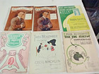Early 1900 s Lot Of 16  Vintage Piano Sheet Music