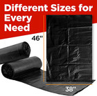 44 Gallon Commercial Trash Bags  38x46     100 Count      39  40  42 Gallon Contract