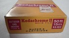 Kodak Kodachrome Ii Color Movie Film Type A Super 8 Cartridge 50ft Vintage