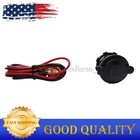 Cigarette Lighter Socket Power Outlet Socket Receptacle Atv Car Motorcycle 12v