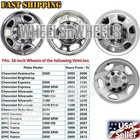 4 Wheel Center Caps Chrome 8 Lugs - G M C Savana Sierra Yukon 1500 2500 3500