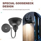 Vintage Wall Sconce Gooseneck Barn Flat Light Industrial Vintage Farmhouse4784