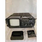 Sears Vintage Portable 5 Inch B w Tv Am fm Radio 564 50383050 Go Anywhere Set