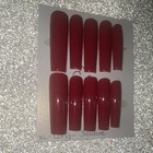 Extra Large Square Red Full Set Handmade 