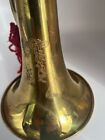 Antique Old Bugle Musical Instrument 34cm With Mouthpiece From Japan