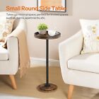 Hoobro Side Table Drink Table Coffee End Table Martini Table Pedestal Table  