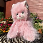 2006 Ty Classic Jeweled Pink Kitty Long Hair Cat Kitten 11    Plush Stuffed Animal