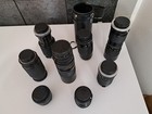 Lot Vivitar Telephoto Camera Lenses Accessories