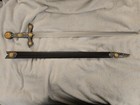 33inch Medieval Crusader Sword With Scabbard  k  nig Sword 