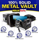 Hitchsafe 2  Trailer Hitch Receiver Solid Metal Safe Combination Key Box Hs7000