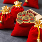 6pcs I Ching Coins  1 1 Inch Brass Chinese Feng Shui Fortune Lucky Coin For D   
