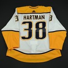 2017-18 Ryan Hartman Nashville Predators Game Used Worn Nhl Hockey Jersey