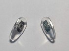 Silver Gucci Replacement Silicone Nose Pads For Sunglasses Eyeglasses Screw-in