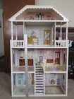 Kidkraft 4 Story Savannah Wooden Dollhouse With Furniture  2008  As-is