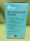 New Tp-link Ac750 750mbps Mesh Wifi Range Extender Dual Band  5   2 4 Ghz  Re220