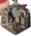 Rare Vintage Collectible 1950s Sterling Silver  disneyland  Pendant Or Charm