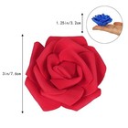 10pcs Artificial Foam Rose Flowers Pe Fake Roses Home Room Decor Wedding Party 