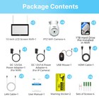 Hiseeu 5mp 10ch Ptz Dome Wifi Nvr Wireless Security Camera System With Monitor